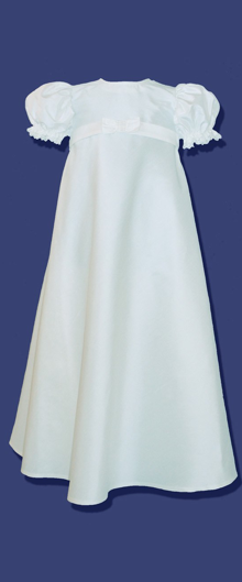 Deisis collection, Paradise gowns headdress ”sorokka, hand embroidered pattern in blue and black.