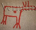Matrona-collection Female hunter, rock painting, Finnish Stone age