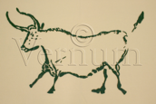 Matrona-collection, The Mammoth, cave painting from France, Stone Age